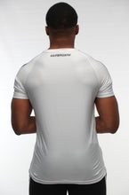 Load image into Gallery viewer, Men&#39;s Exordium Panel T-Shirt - White freeshipping - Gainergang
