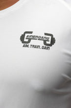 Load image into Gallery viewer, Men&#39;s Exordium Panel T-Shirt - White freeshipping - Gainergang
